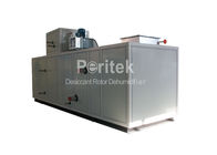Chemical Air Rotary Dehumidifier , Storage Dehumidifier For Glass Manufacturing