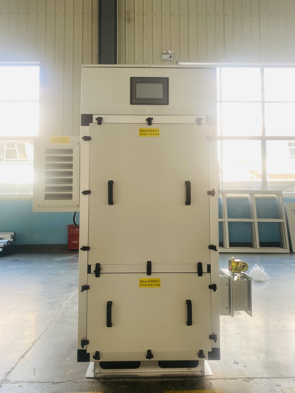 Electrical Heating Desiccant Rotor Dehumidifier 600CFM For Air Conditioner